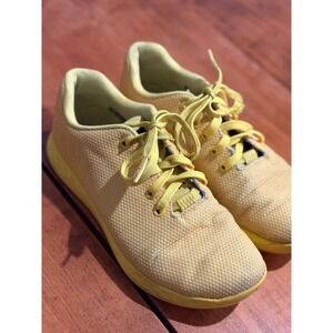 NOBULL Trainer Mens 6.5 Trainer Yellow SuperFabric Cross Training Shoes